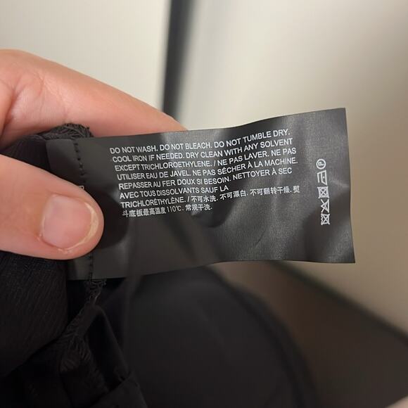 NWT Theory Black Pocket Mini Skirt Size 6 - Picture 8 of 9